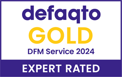 Defaqto DFM Gold Service award 2024